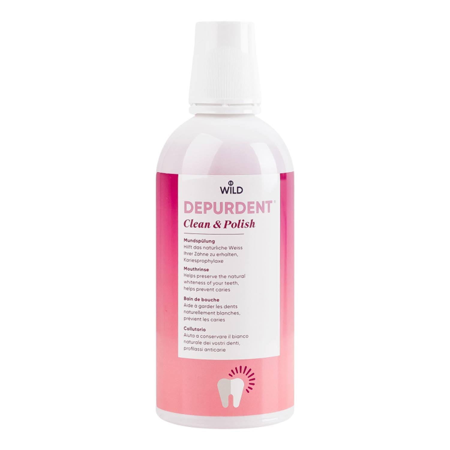 Wild Depurdent Colutorio Clean & Polish 500Ml